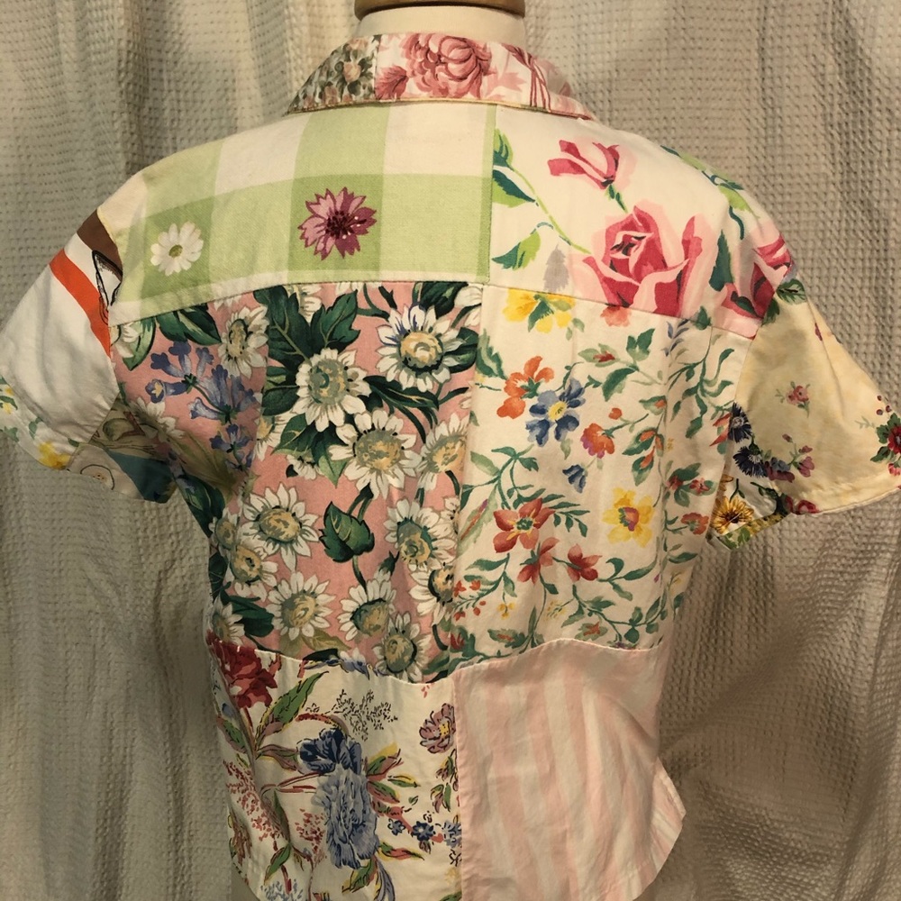 Boxy Patchwork Jacket - image 5